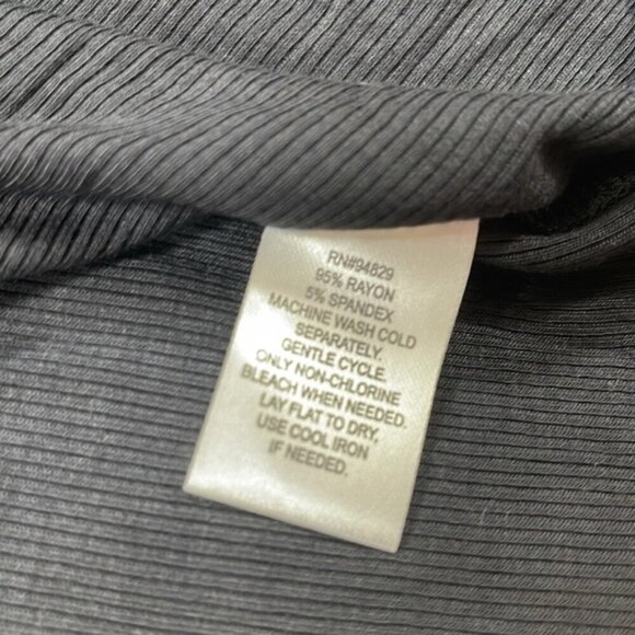 Derek Heart Juniors' Rib-Knit Sweetheart-Neckline Top - Picture 6 of 6